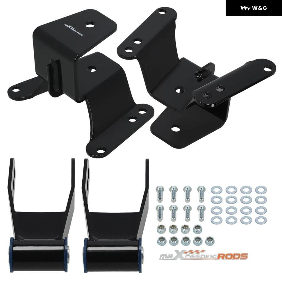 並行輸入品 4インチリアドロップローリングキット ドロップシャックル シボレー C10 1973-1987 2WD カスタム パー | ブランド登録なし | 05
