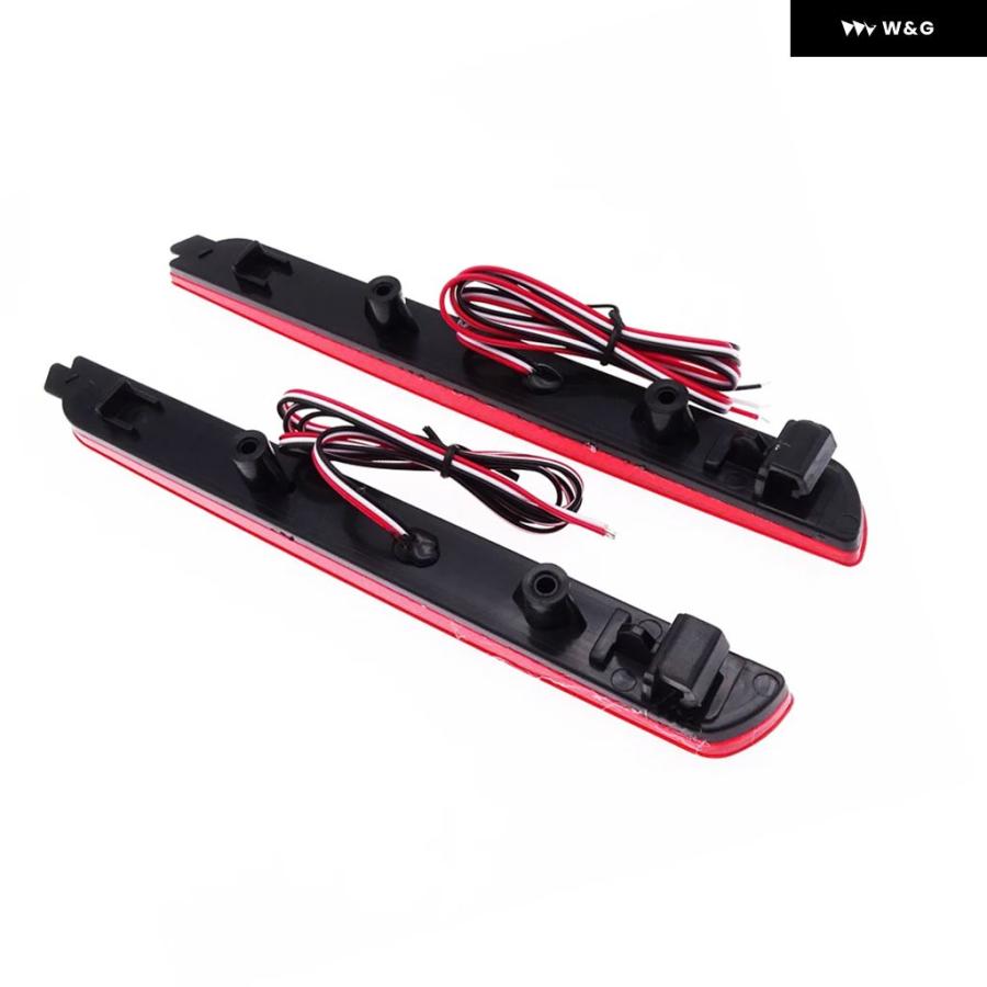 並行輸入品 12V 防水 LED リア バンパー リフレクター ランプ テールブレーキ ハザード灯 マツダ 3 04-09 マツダ | ブランド登録なし | 04