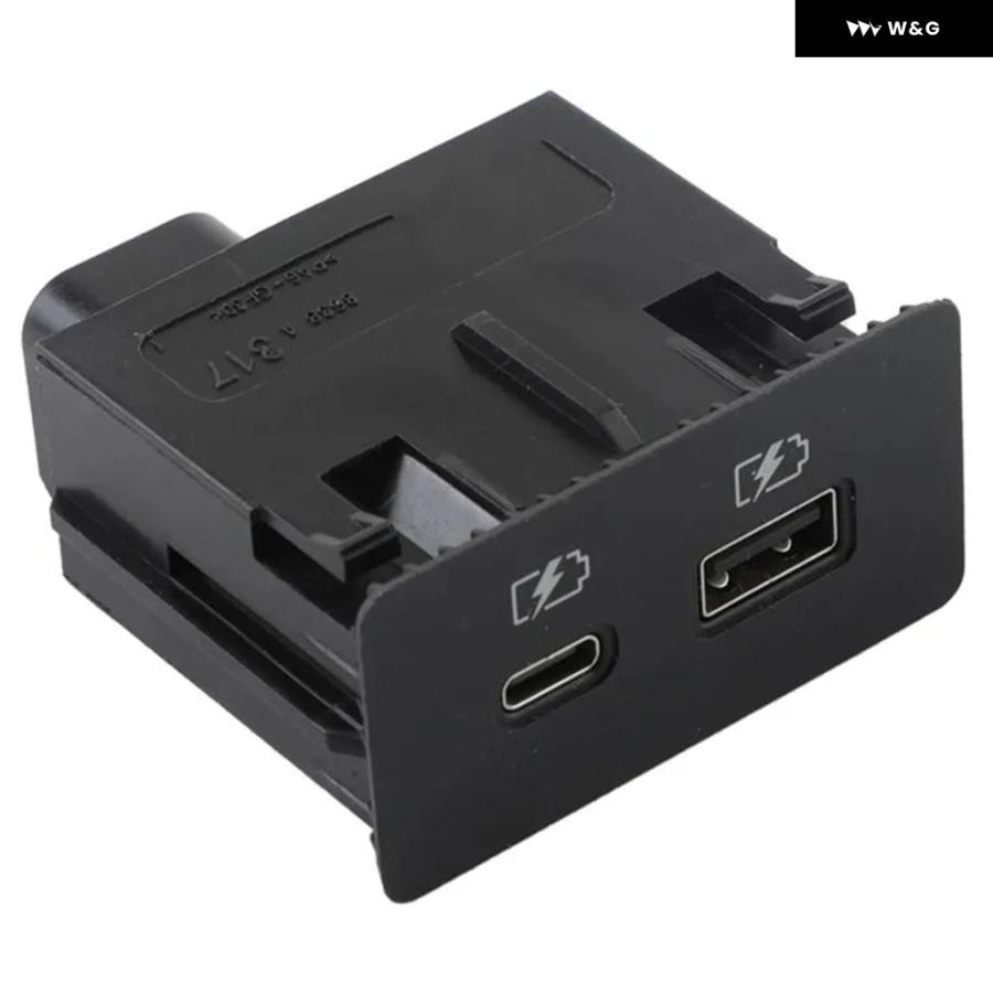 並行輸入品 車用 8638A317 8638A419 USB AUXポート アダプター オーディオ プレーヤーとUSBソケット 三 | ブランド登録なし | 06