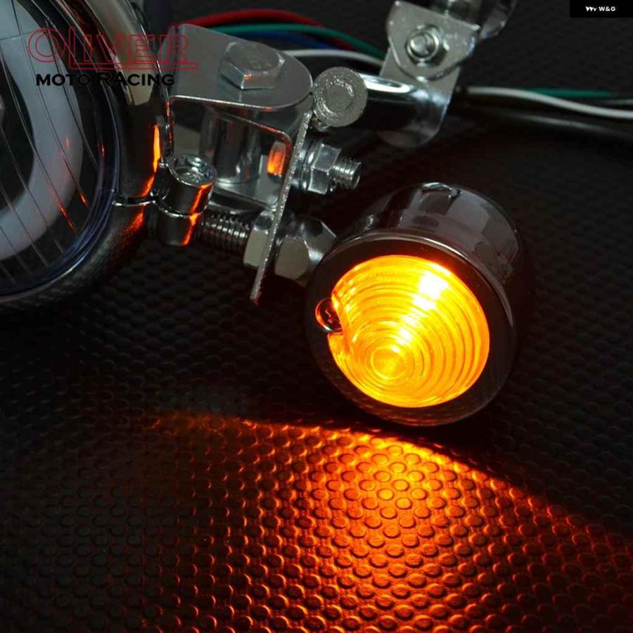 ブランド登録なし - 並行輸入品自動二輪車 自動二輪車 LED注目の的 ウィンカー付き添い人 かばい立て駆動動力照明ランプ ハーレー クリーヴァ 喫茶店レーサー ホンダ ヤマハ