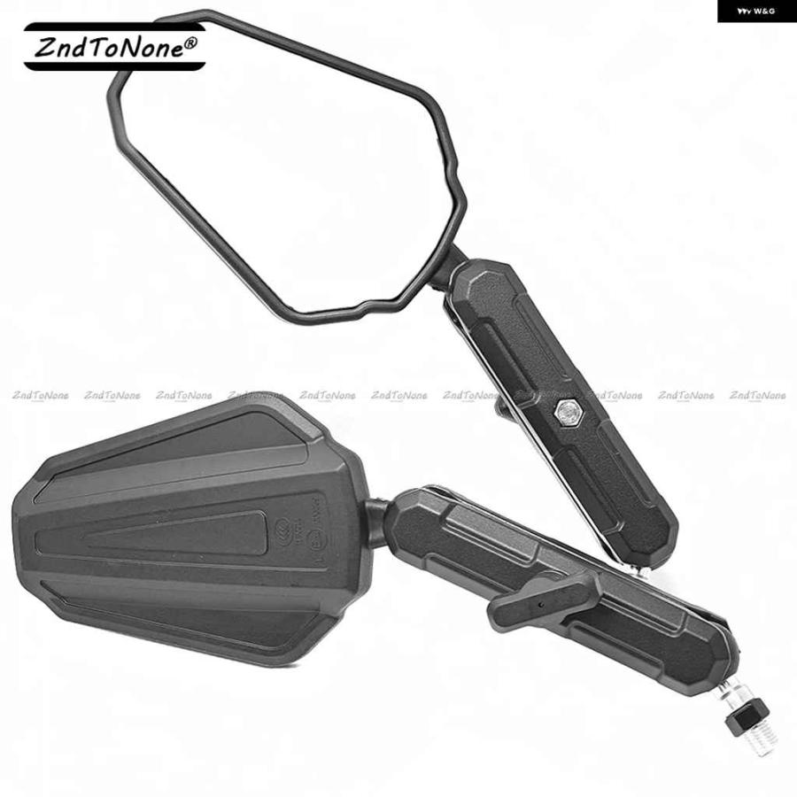 並行輸入品バックミラー サイドミラー カワサキ Z400 Z650 Z800 Z900 Z H2 ER6N VERSYS 650/1000 KLR650 KLX230/300 オートバイ バイク ストリート スポ | ブランド登録なし | 02