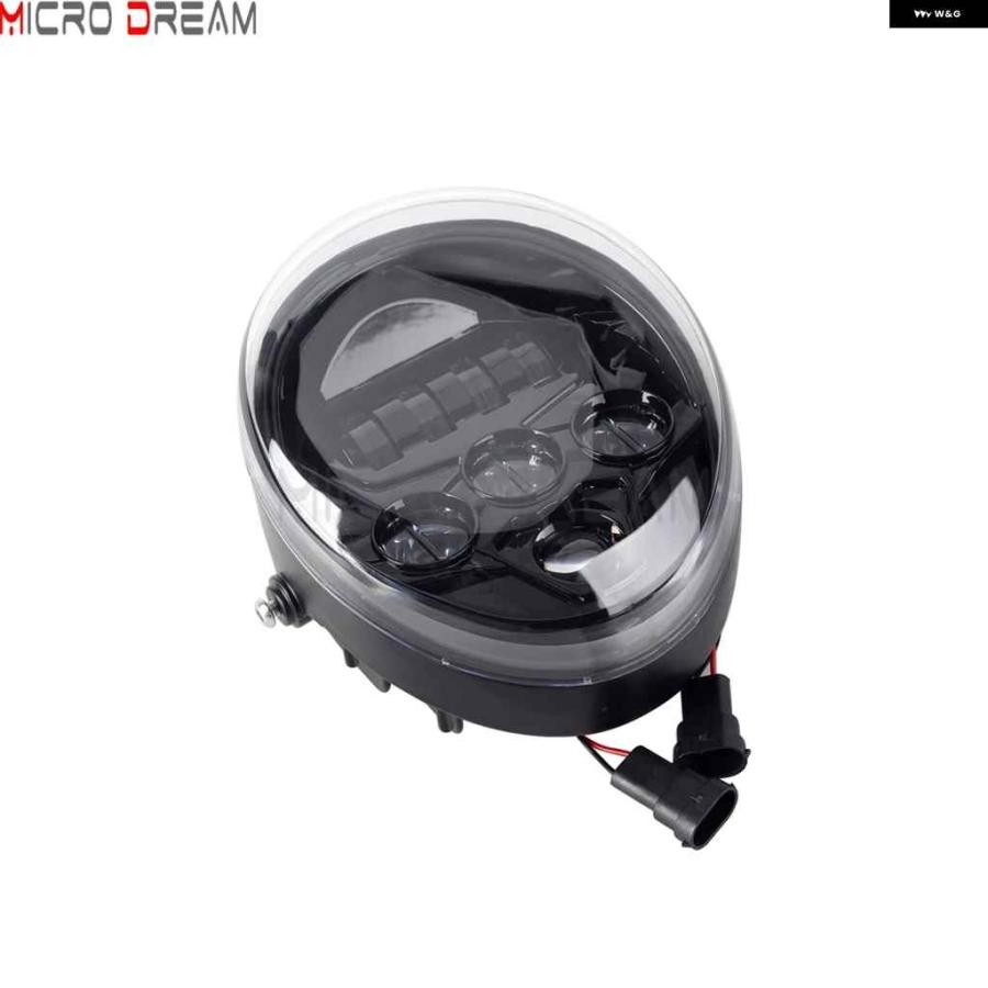 並行輸入品ハーレー Vロッド マッスル VRSCF VRSC VRSCR VRSCA ストリートロッド 2002-2017 オートバイ バイク 60W VROD LED フロント ヘッドライト HI/の画像