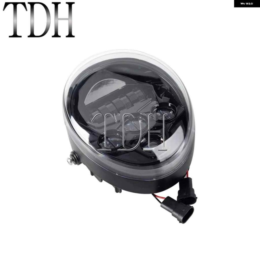 並行輸入品ハーレー Vロッド VRSCF VRSC VRSCR VRSCX VRSCA VRSCB Vロッド 2002-2017 60W Vロッド LEDフロント ヘッドライト HI/LOWビーム オートバイの画像