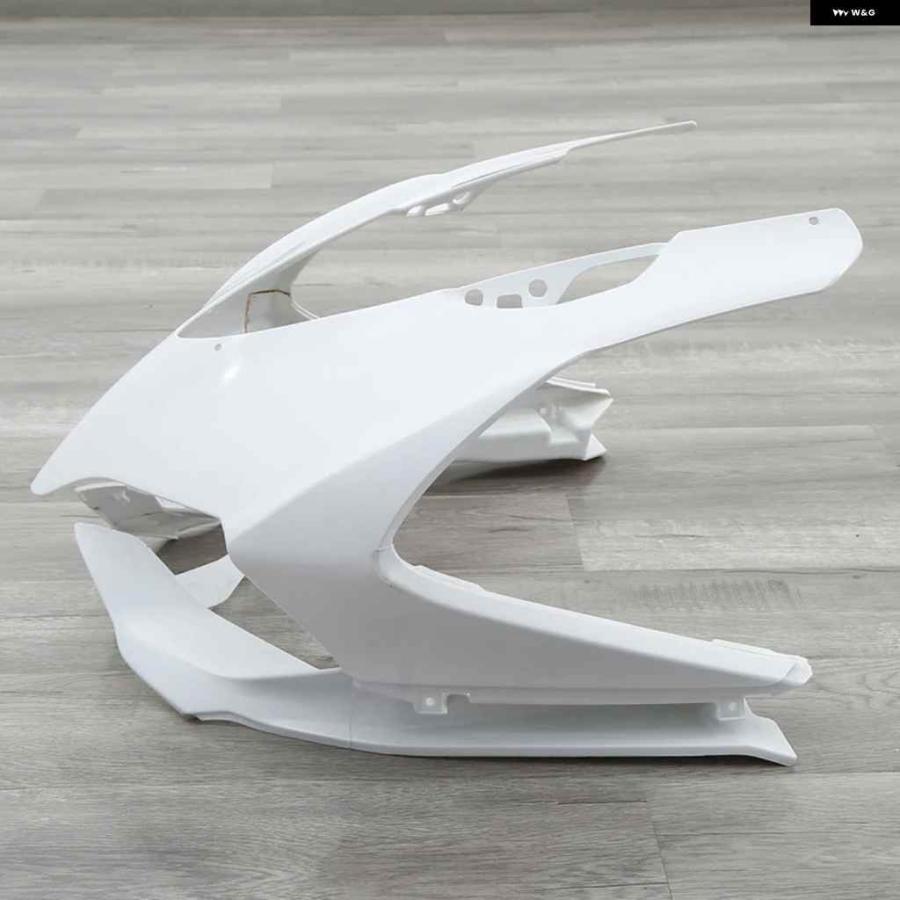 並行輸入品未塗装アッパーフロント フェアリング カウルノーズ ドゥカティ 1199 899パニガーレ2012-2015_3