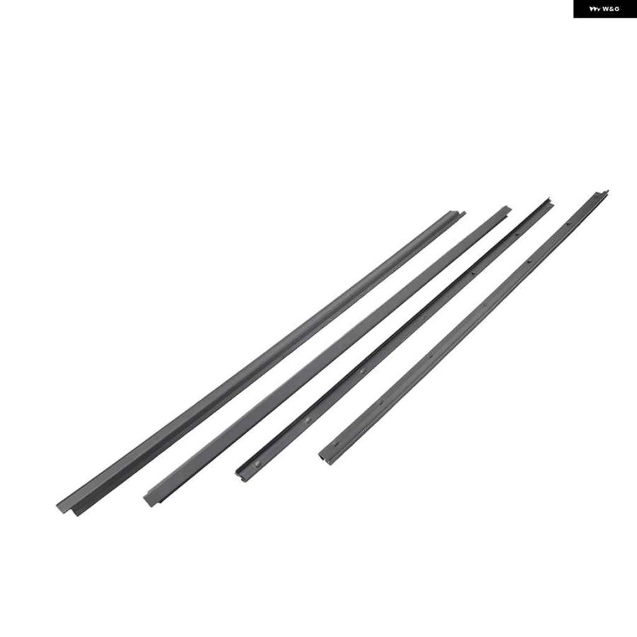 並行輸入品4個 車ドアウェザーストリップ ウィンドウラバーシールベルト 80821-01G00 80834-01G00 日産 ハードボディ ナバラ D21 1986-1994の画像