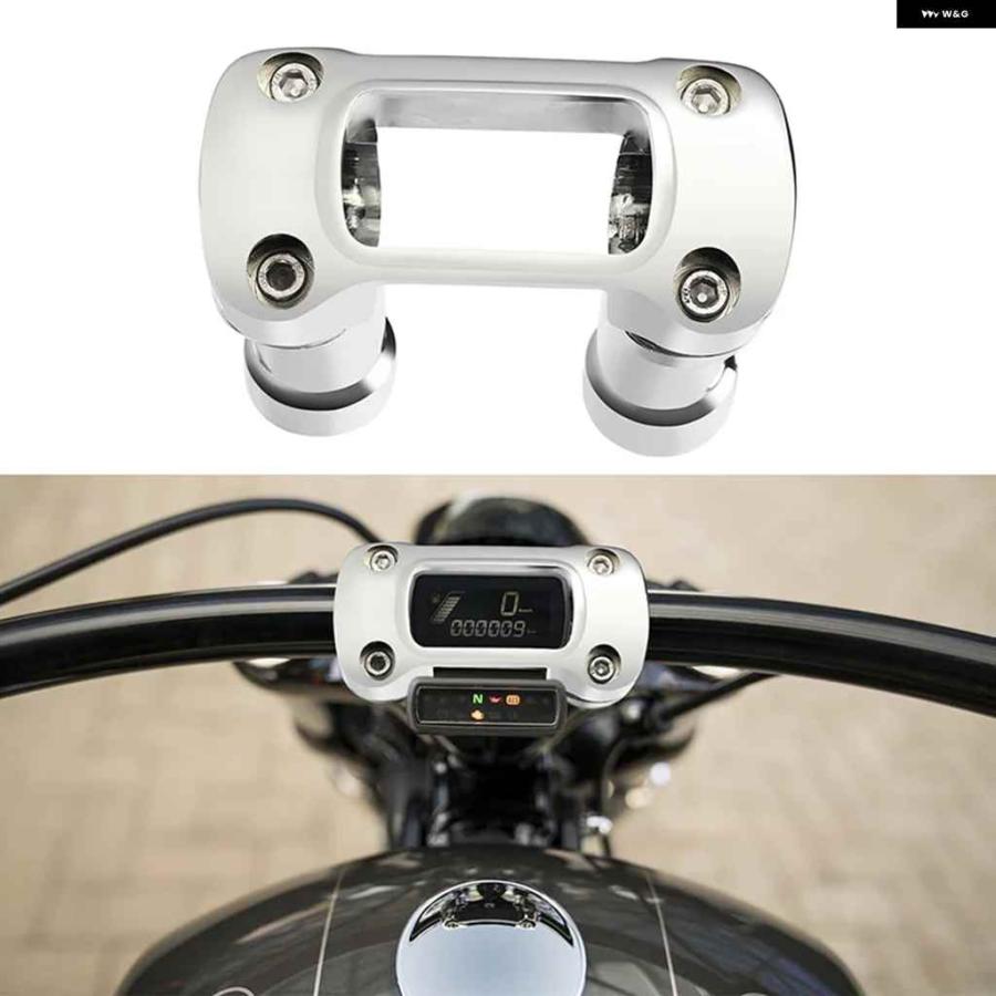 並行輸入品4インチ トール ハンドルバー ライザー クランプ ハーレー