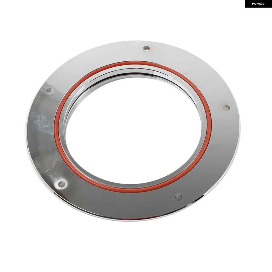 並行輸入品クローム CNC オートバイ バイク クリア エンジン ダービーカバー ハーレー ストリートグライド FLHX ロードキング FLHR 2016-22の画像