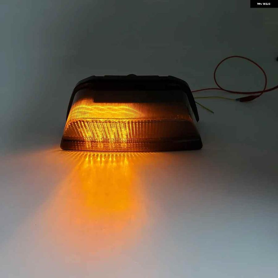 ブランド登録なし - 並行輸入品E見澄ます 自動二輪車 自動二輪車 噴煙 ウィンカーランプ LEDうち切り 表示計器 テールランプ カワサキ ZRX 1100 1200 1999-04