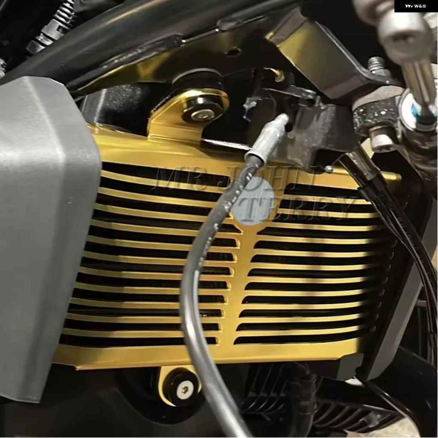 並行輸入品R12 2024 2025 オートバイ バイク アクセサリー ラジエーター ガード グリル カバー BMW R 12 NINET NINET ラジエーター ガードパーツの画像