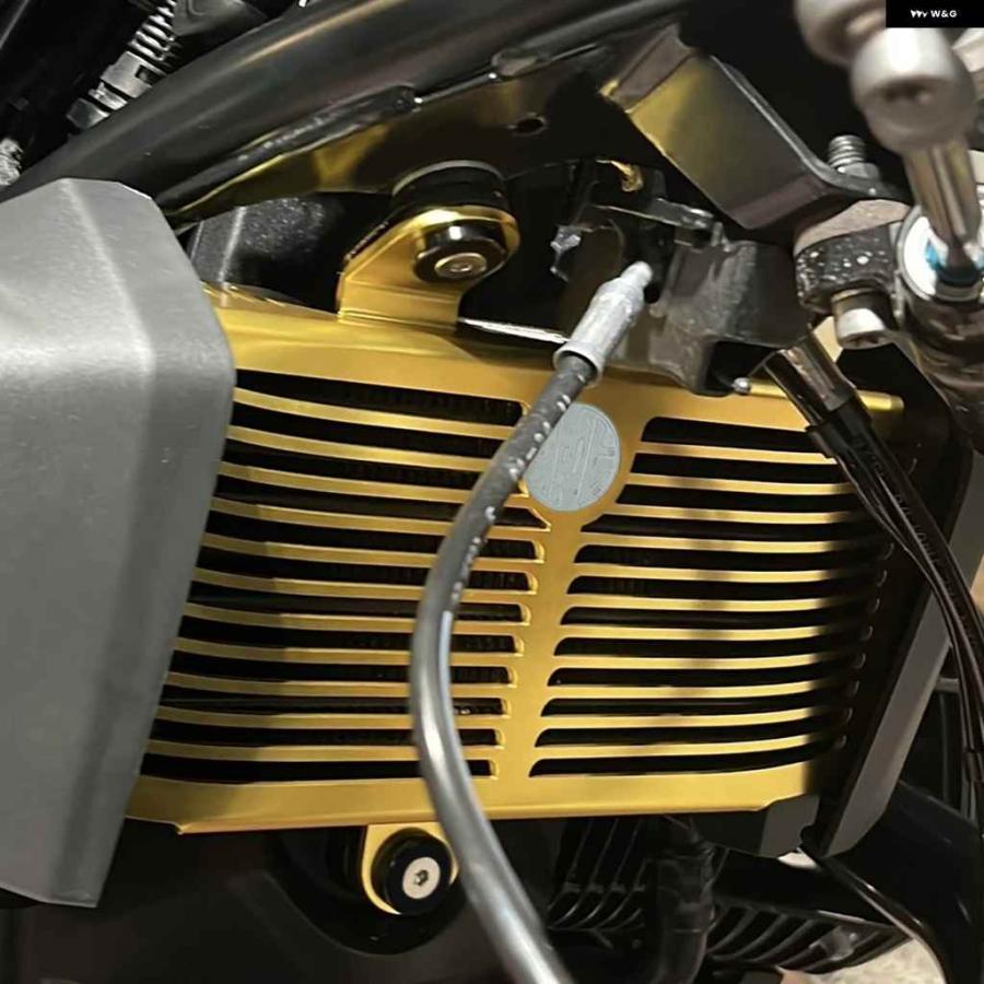 並行輸入品BMW R12 NINET 2024 2025 オートバイ バイク アクセサリー ラジエーター グリル ガードカバー グリル オイルクーラー ガード プロテクター Rの画像
