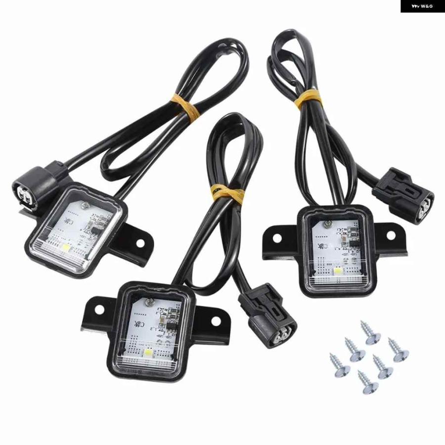 ブランド登録なし - 並行輸入品自動二輪車 自動二輪車 3個 ブート LED ともし火 ホンダ ゴールド舞台の袖 GL1800 2018-2020