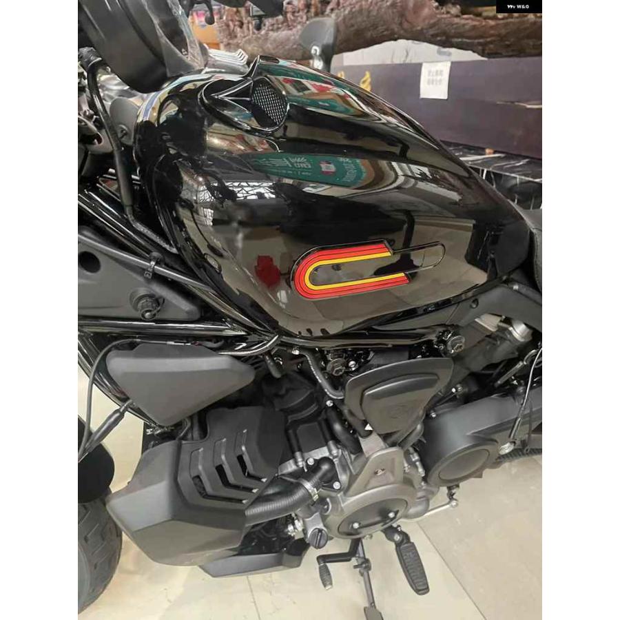 並行輸入品ハーレー ナイトスター 975 RH975 S 2022 2023 2024 オートバイ バイク ファン ラジエーター カバー フェアリング ホットクーリングエアデフの画像