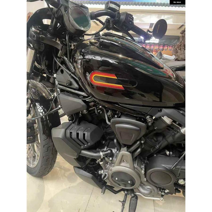 並行輸入品ハーレー ナイトスター 975 RH975 S 2022 2023 2024 オートバイ バイク ファン ラジエーター カバー フェアリング ホットクーリングエアデフの画像