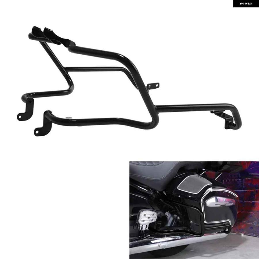 並行輸入品オートバイ バイク サドルバッグ クラッシュ バー リア プロテクション BMW R18 B 2022-2023の画像