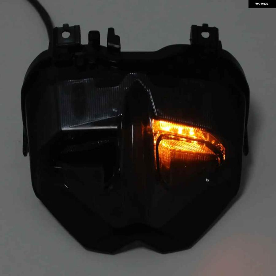 並行輸入品テール ブレーキライト ウィンカー一体型 ヤマハ MT-09 MT10 SP 2021-23 ブラックの画像