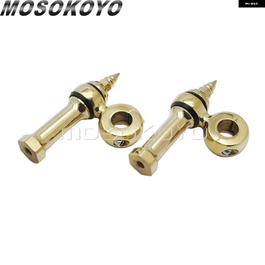 並行輸入品カフェレーサー ハンドルバー ライザー 22MM 25MMオフセット ドッグボーン レトロライザー ハーレー ハンドルバー クランプ ハンドルバー 7/8の画像