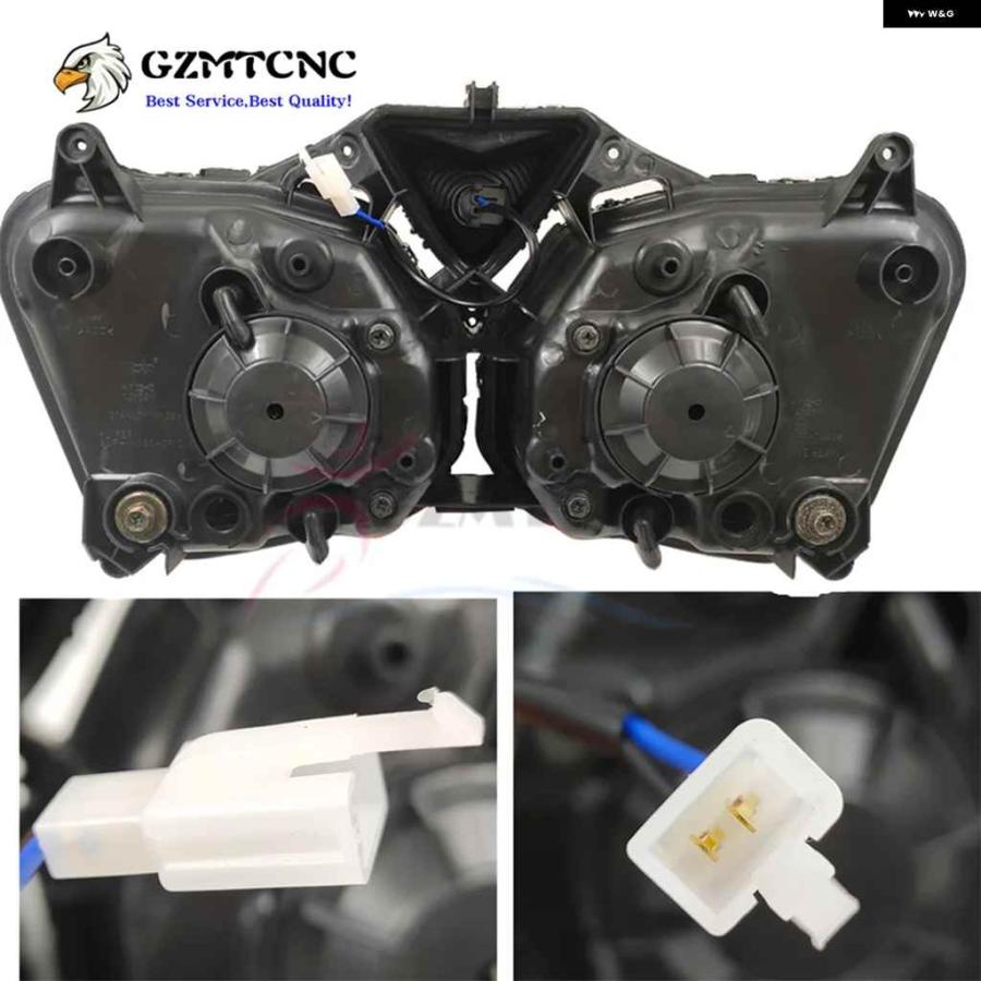並行輸入品オートバイ バイク フロント ヘッドライト アセンブリ ヘッドライト ヤマハ YZF R3 R25 2013-2018 YZF-R3 YZF-R25 ヘッドランプ 2014-16_4