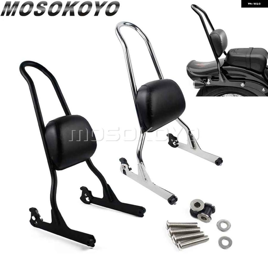 並行輸入品パッセンジャーバックレスト シーシーバー ブラケット キット ハーレー ファットボーイ ソフテイル FXST FXSTB FXSTC FXSTS FLSTF FLSTFB FLS_3