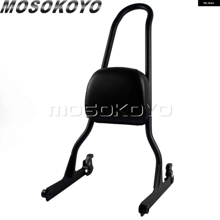 並行輸入品パッセンジャーバックレスト シーシーバー ブラケット キット ハーレー ファットボーイ ソフテイル FXST FXSTB FXSTC FXSTS FLSTF FLSTFB FLS_5