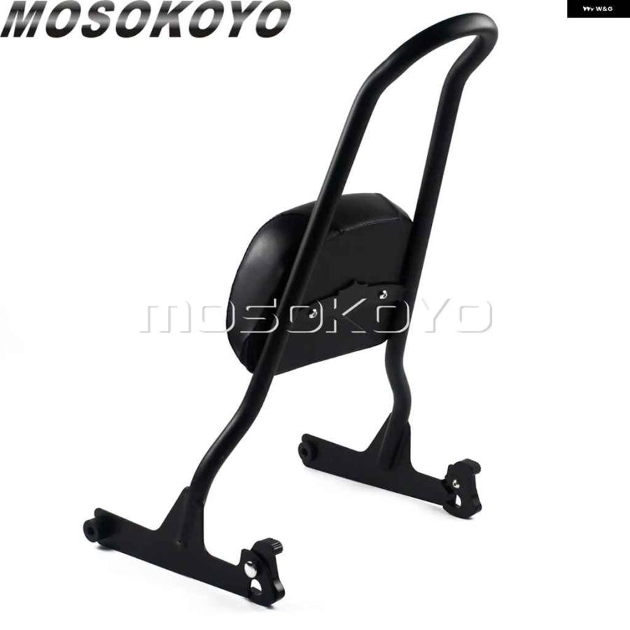 並行輸入品パッセンジャーバックレスト シーシーバー ブラケット キット ハーレー ファットボーイ ソフテイル FXST FXSTB FXSTC FXSTS FLSTF FLSTFB FLS_6