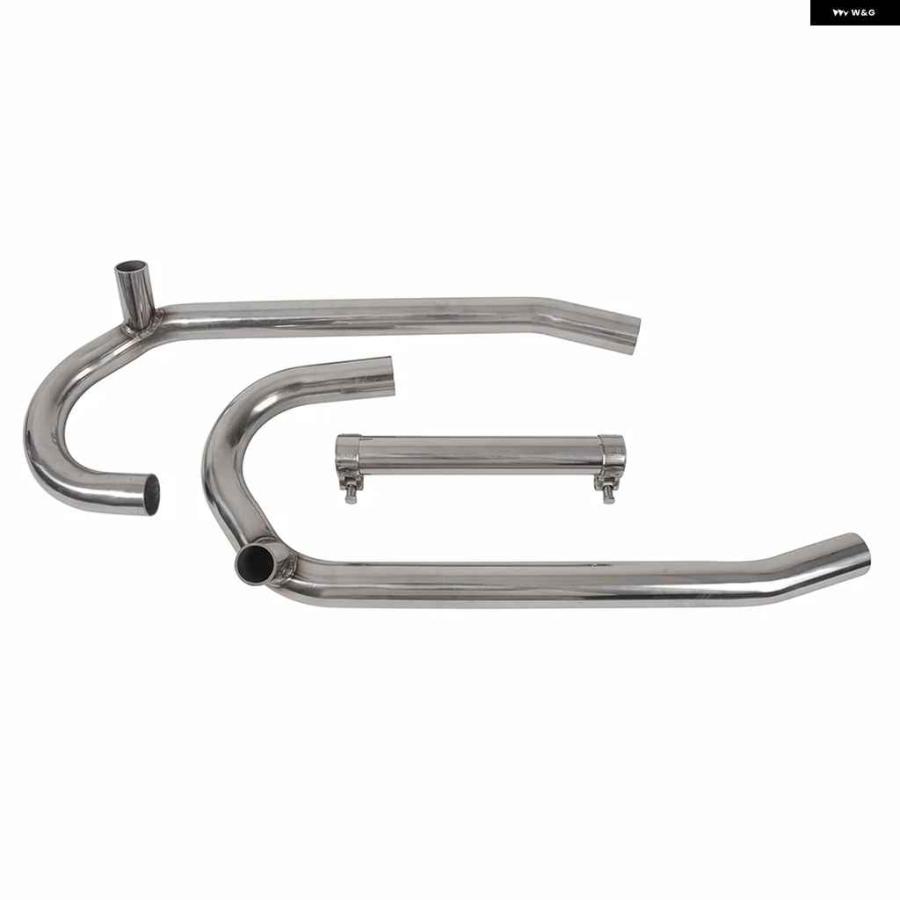 並行輸入品カフェレーサー BMW R75 R80 R90 R100 38MM ステンレス フロント排気ヘッダーセット オートバイ バイク マフラー パイプ コレクターの画像