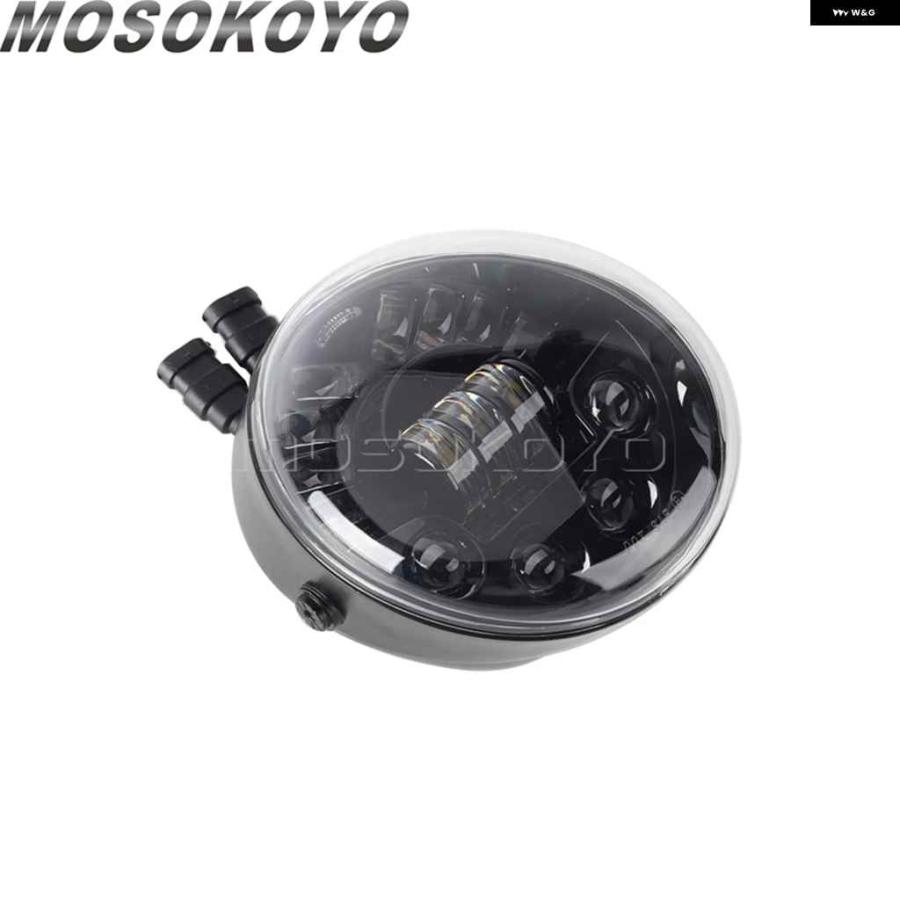並行輸入品E9 DOT承認HI/LOビーム ヘッドランプ ハーレー ナイトロッドVRSCD VRSCDXストリートロッドVRSCR VロッドCVOマッスルVRSCA LED ヘッドライト_7
