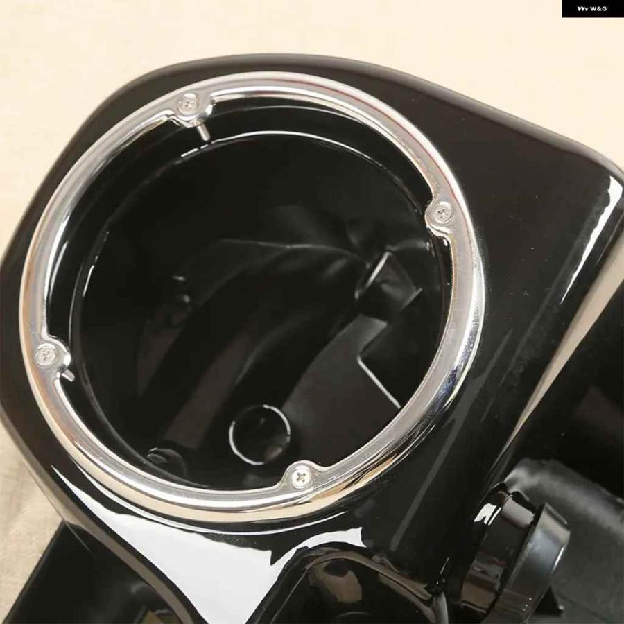 並行輸入品オートバイ バイク アンダー通気孔付きレッグ フェアリング スピーカー ボックス ポッド付き ハーレー ツーリング ロードキング ストリートグ_5