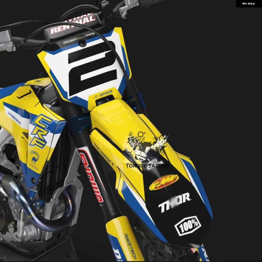 並行輸入品ホンダ CRF250 CRF450 2025 グラフィックキット CRF 250 2025 完全 デカール デザイン CRF 450 2025 フルグラフィックキット 装飾 デカール_3