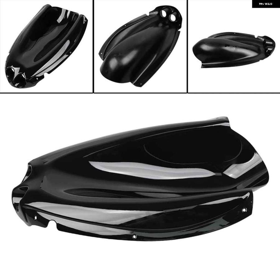 並行輸入品グロスブラック ABS オートバイ バイク アンダーテール ユーロテール スズキ ハヤブサ GSX1300R 1997-2002-07の画像