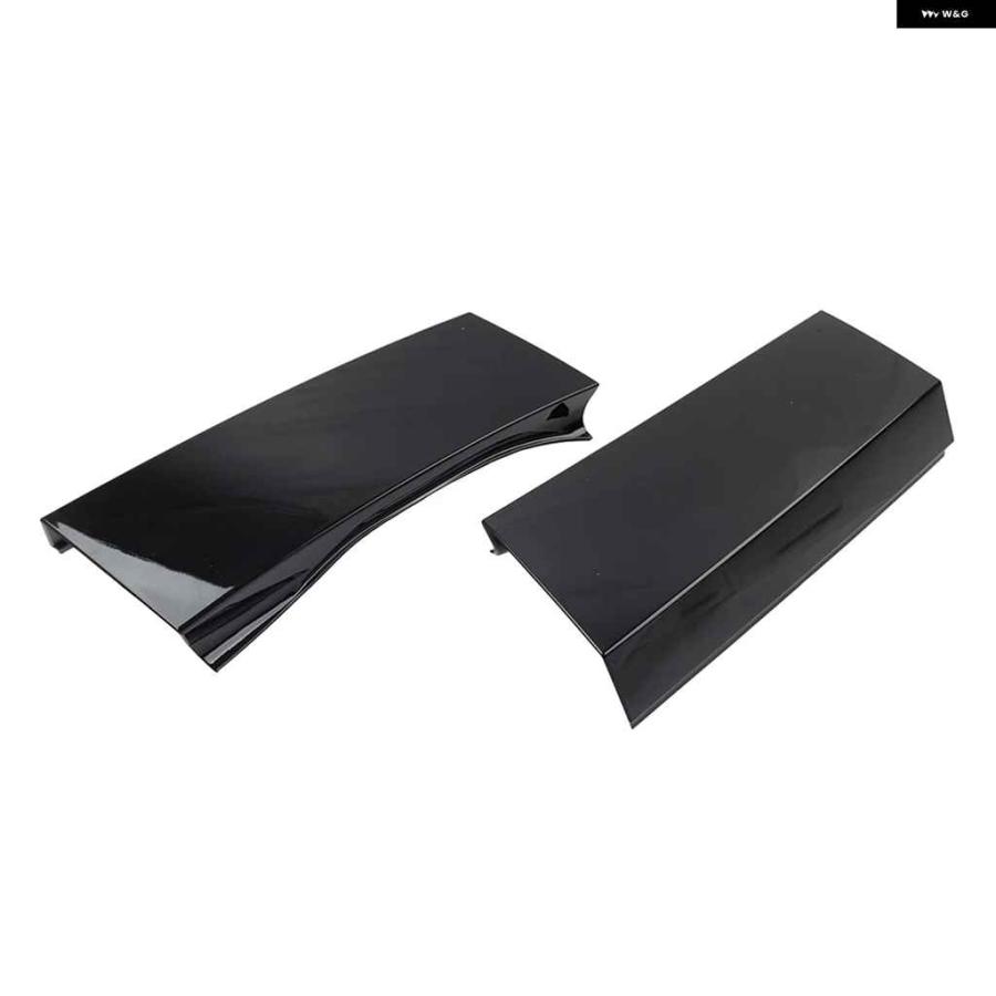 並行輸入品1個 車 Dピラー パネル カバー 外装 モールディング トリム ABS 光沢ブラック LR174197 LR174196 ランドローバー ディフェンダー 2020-2024の画像