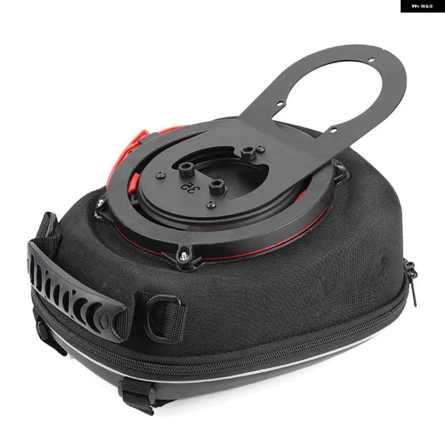 並行輸入品1セット オートバイ バイク キャリア 収納 オイル燃料 タンクバッグ ツールバッグ ハーレー ダビッドソン X350 2023 PU ブラック_4
