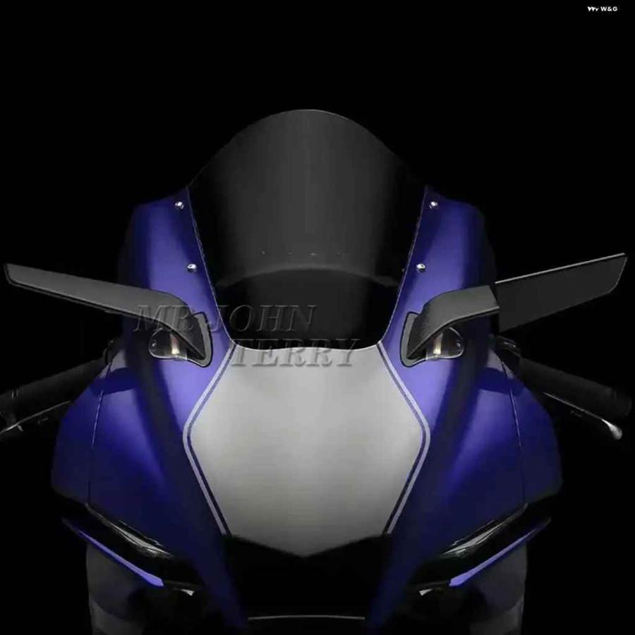 並行輸入品ヤマハ YZF R7 2021-2025 17-20 15-19 LED回転調整式ウィングミラー 付きバックミラーの画像