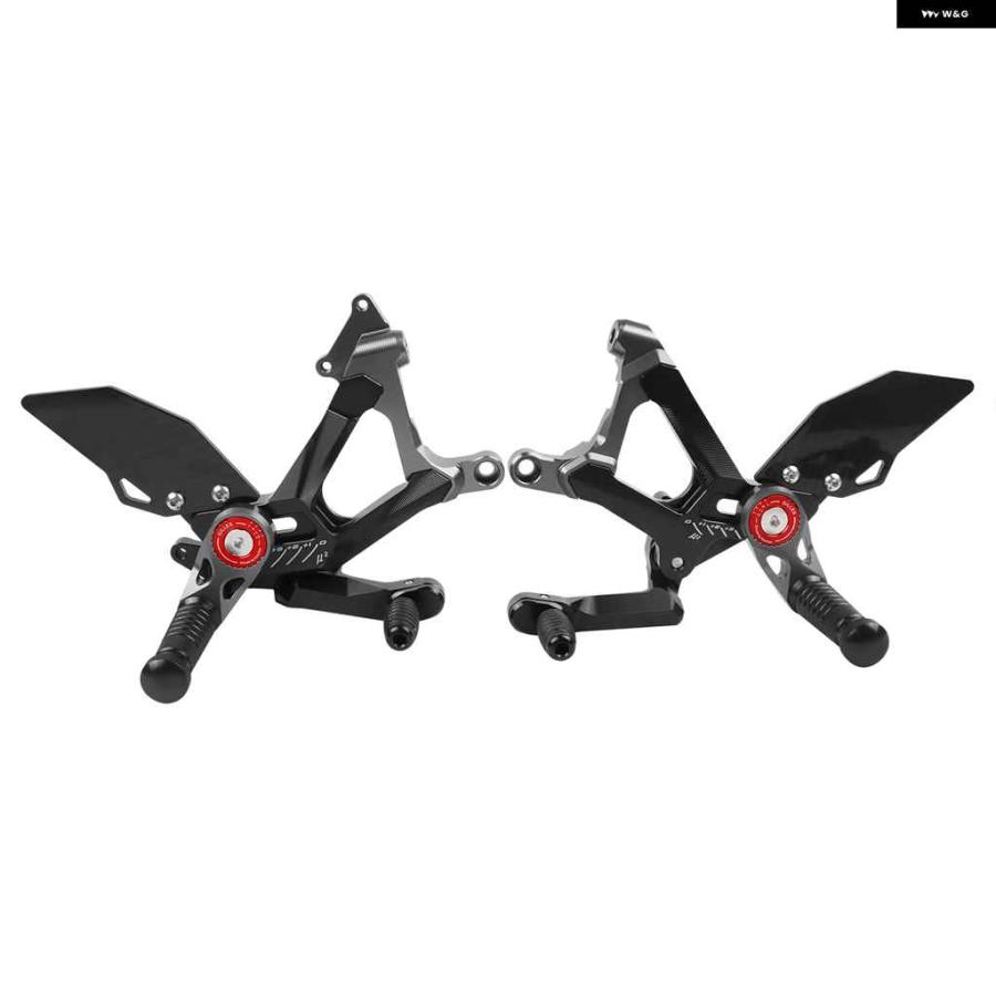 並行輸入品ドゥカティ PANIGALE V4S STREETFIGHTER V4 V4R 2018-2023 オートバイ バイク フットレスト リアセット フットペグ レスト リアセットの画像