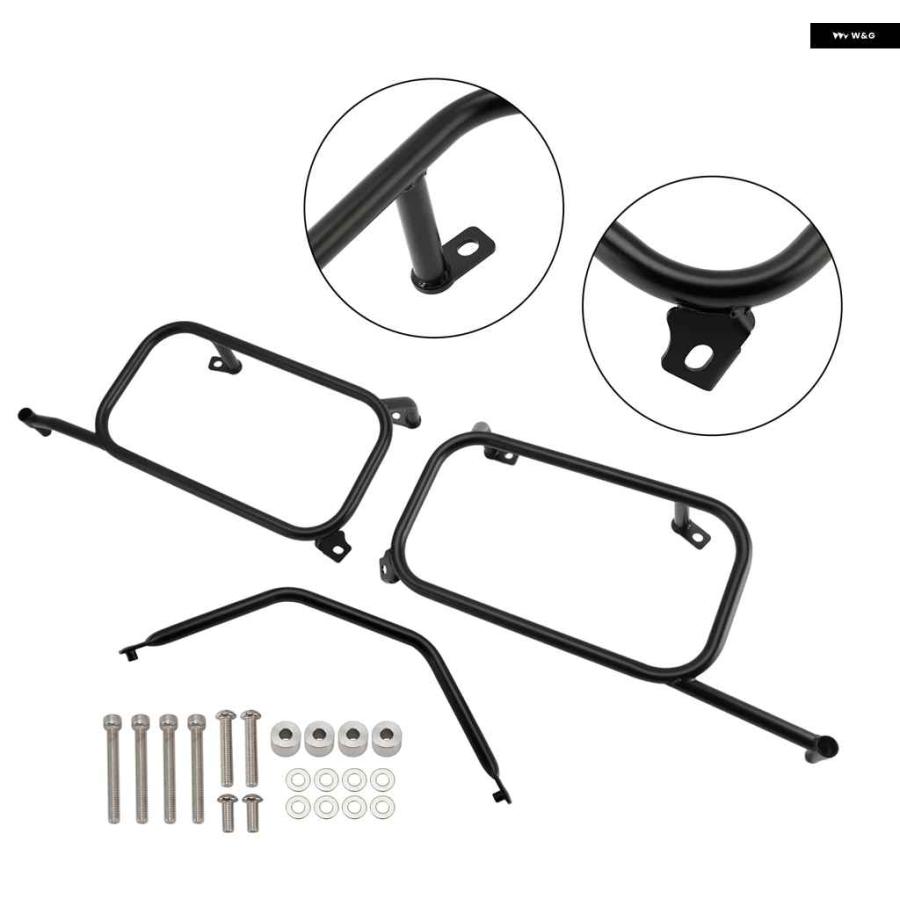 並行輸入品ラゲッジラック サイド サドルバッグ マウント ブラケット 左右 TIGER 1200 2022-2025 2023 2024_1