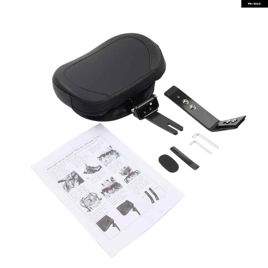 並行輸入品オートバイ バイク 調整可能 フロントドライバー ライダーバックレスト マウント キット CAN AM SPYDER F3 F3-L F3-S F3-T 2015-2025_2