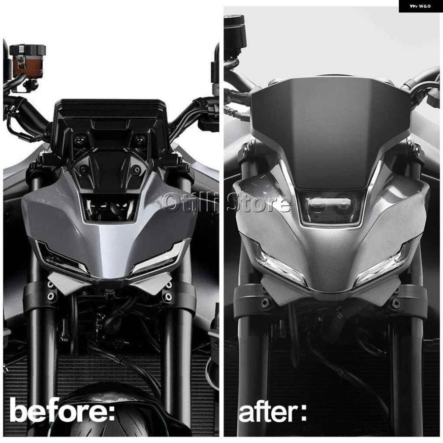 並行輸入品ヤマハ MT-09 SP 2024 2025 オートバイ バイク アクセサリー スポーツ ウィンドシールド フロントウィンドスクリーン ウィンドデフレクター_4