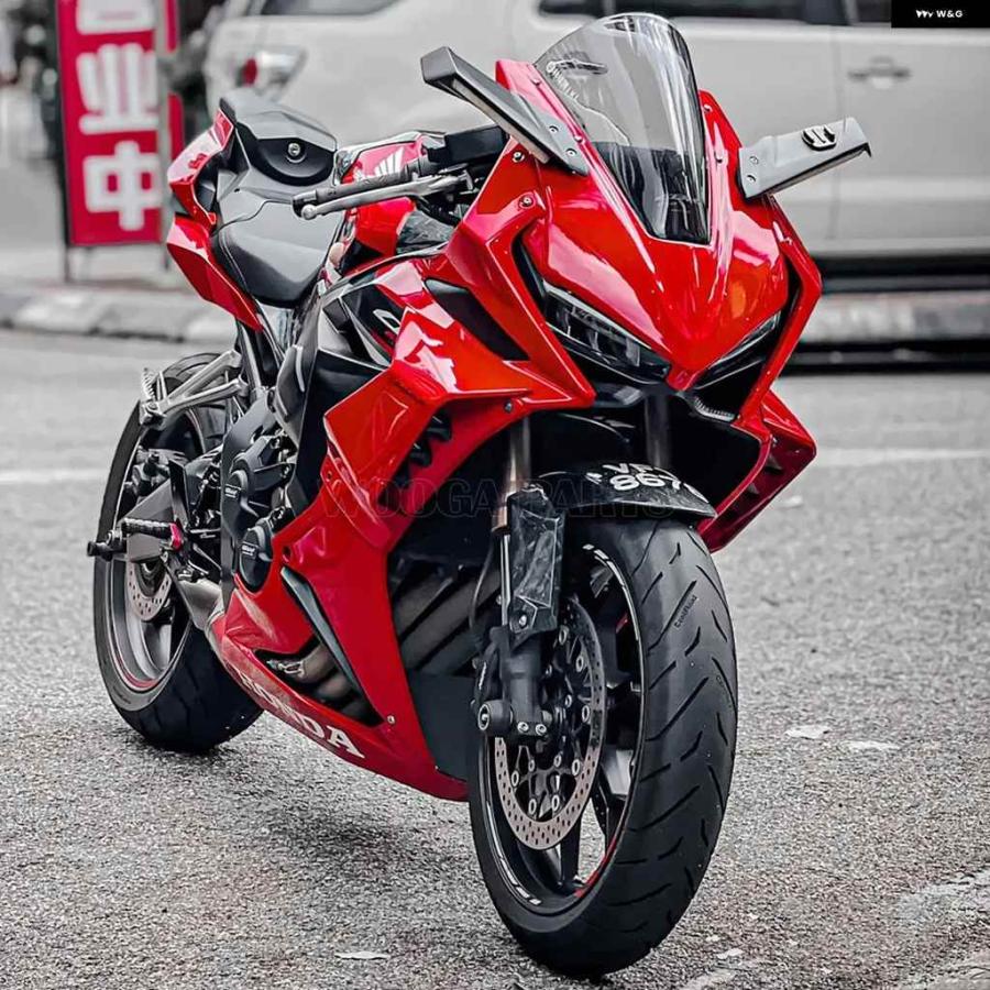 【並行輸入品】CBR650R ファイアブレード ウィング ホンダ 2019 2021-23 ボディ サイドカバー エアロ ウィングレット フレーム カウル フェアリング エアロ