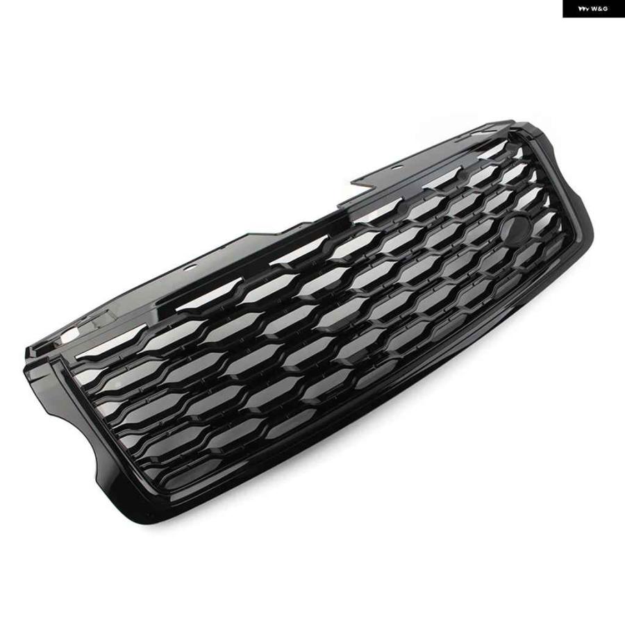 並行輸入品車用フロント バンパー アッパーメッシュ グリル フェイスリフト ランドローバー レンジローバー ヴォーグ L405 2013-17 LR098080 LR098084の画像