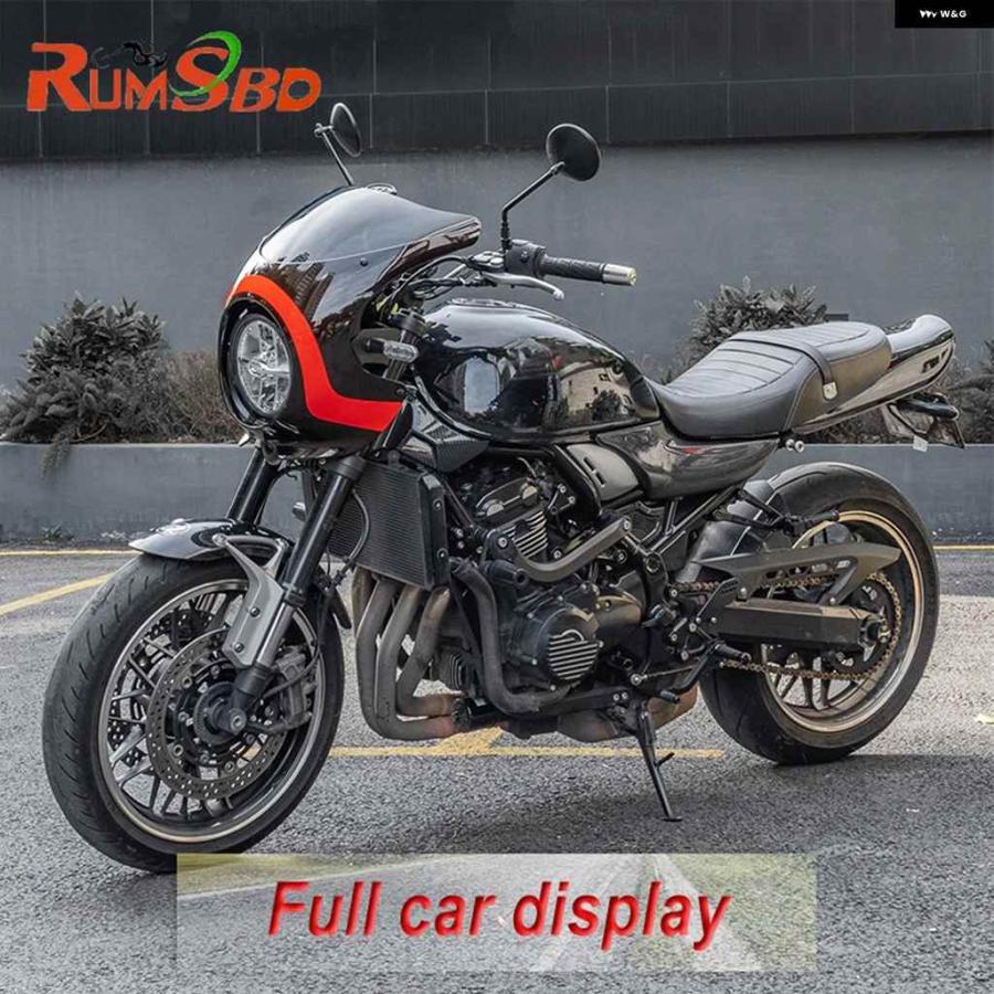 並行輸入品ヘッドライト フロントカウルマスク ウインドスクリーン 付き レトロ ヘッドランプ カワサキ Z900RS SE 2018-24 2025の画像