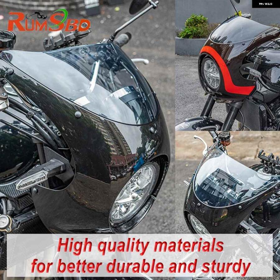 並行輸入品ヘッドライト フロントカウルマスク ウインドスクリーン 付き レトロ ヘッドランプ カワサキ Z900RS SE 2018-24 2025の画像