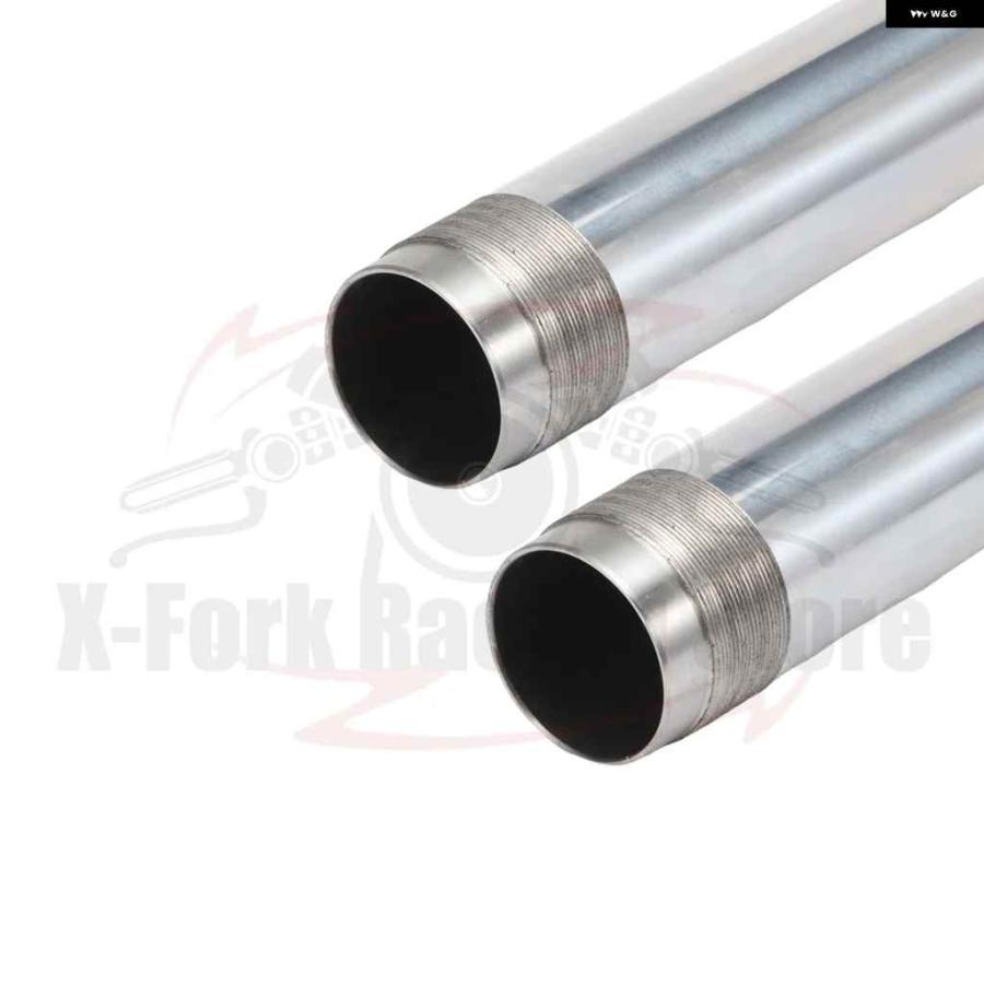 並行輸入品フロント フォーク インナー チューブ パイプ ハーレー ファットボブ FXFB FXFBS 2018-2023 45500443 45500444 43X577MM/585MM フォーク_4