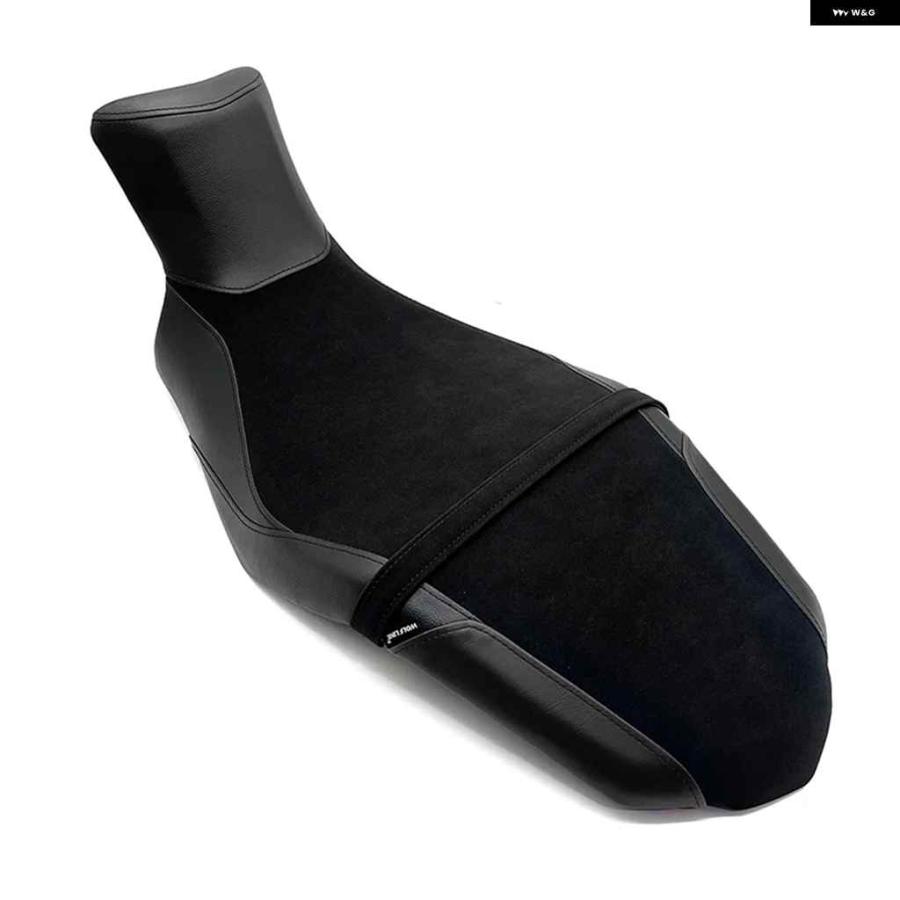 並行輸入品スズキ KATANA 2019 2020-2024 オートバイ バイク フロントドライバー ワンピースシート クッション リアパッセンジャーシートカバー_6