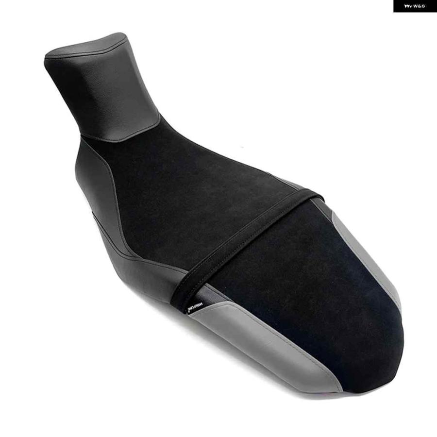 並行輸入品スズキ KATANA 2019 2020-2024 オートバイ バイク フロントドライバー ワンピースシート クッション リアパッセンジャーシートカバー_7