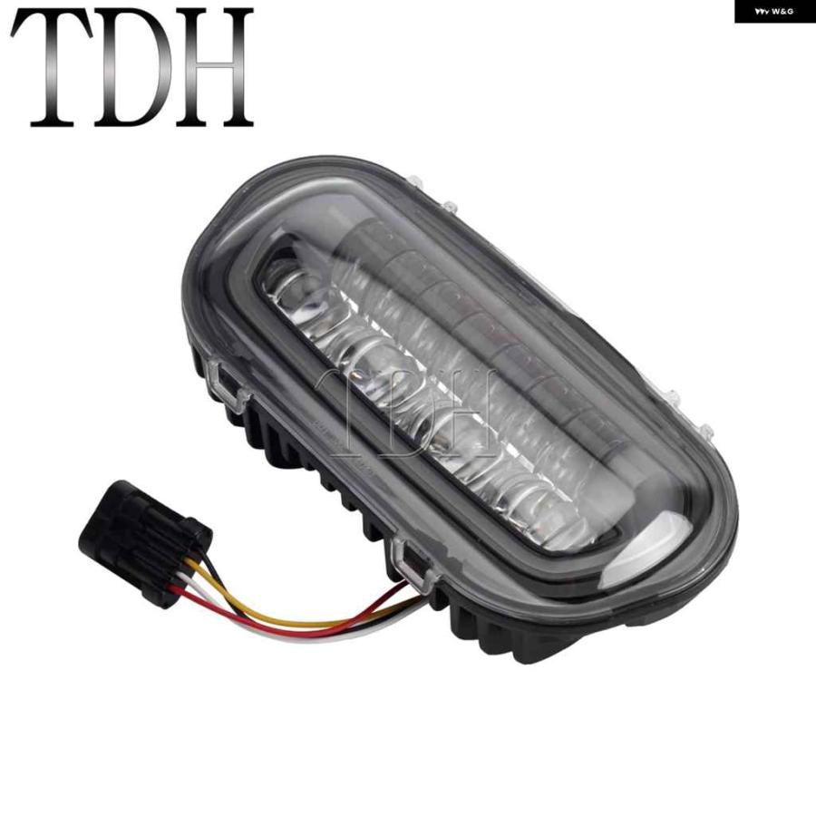 並行輸入品ハーレー ソフテイル ファットボブ 114 FXFB FXFBS 18-24 オートバイ バイク ヘッドライト アセンブリ LED ハイ/ロービーム ホワイト DRL_3