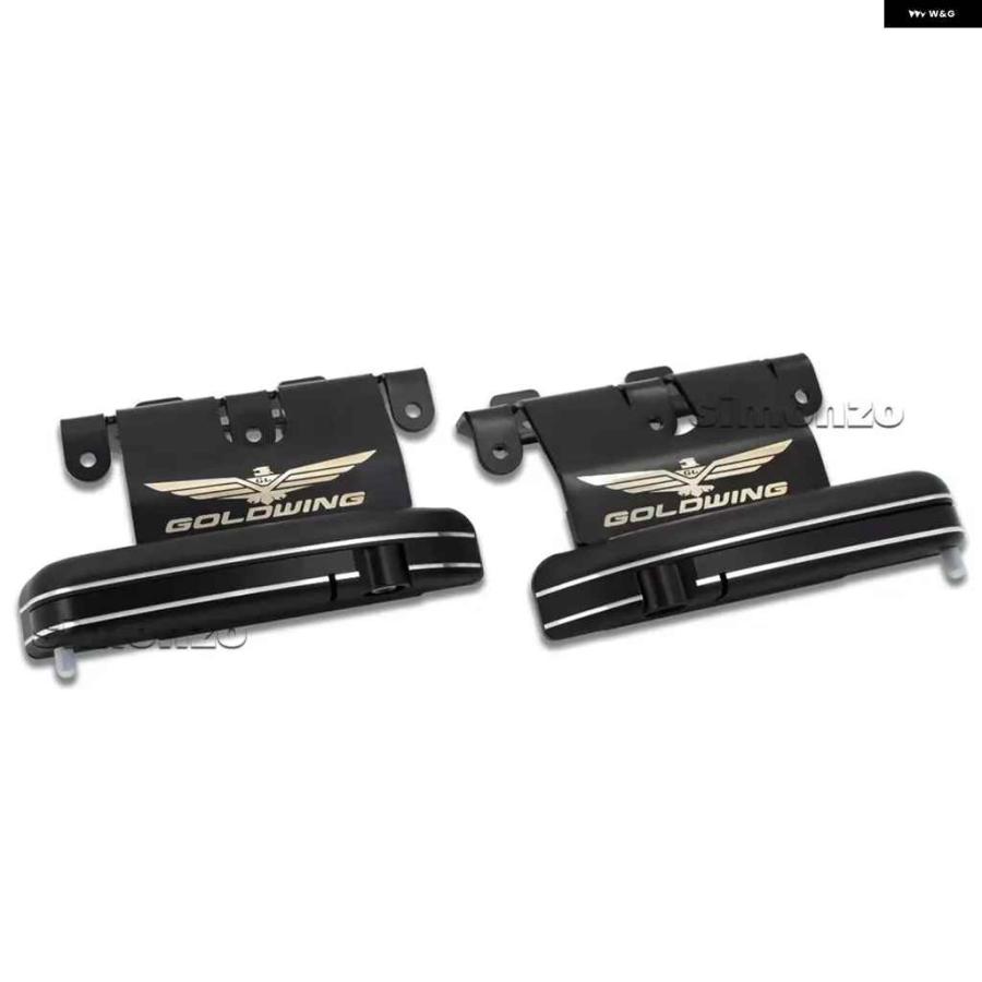 並行輸入品ホンダ ゴールドウイング 1800 ゴールドウイング GL1800 F6B アクセサリー 調整可能 ペグ マウント フリップアウト フットペグの画像
