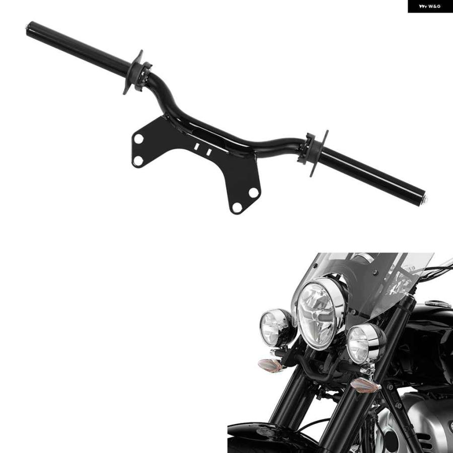 並行輸入品フロントガラス ウインドスクリーン マウント スポットライト フォグランプ 補助ライト ブラケット BMW R18 2021-2024_7