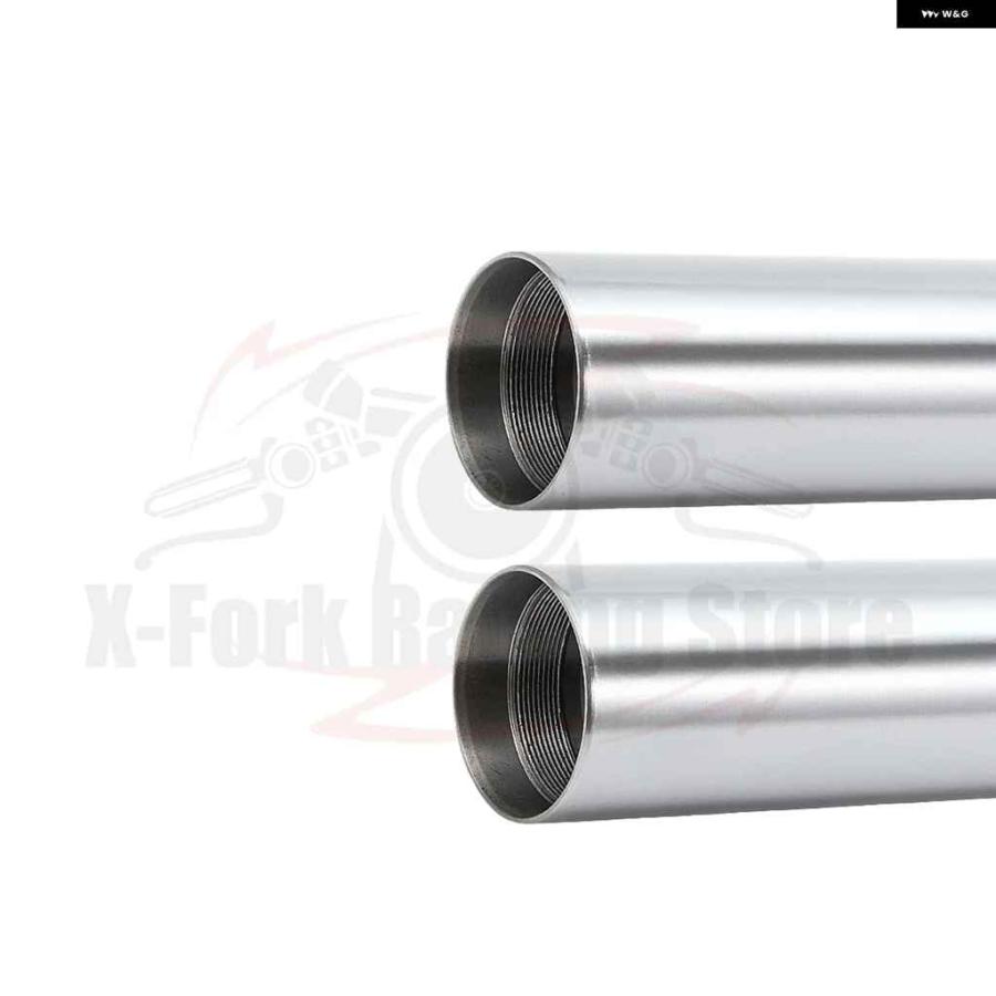 並行輸入品フロント フォーク インナー チューブ パイプペア BMW F800R 2009-2015 2010-13 43X635MM 31427719250 ブレーキサスペンション フォークの画像