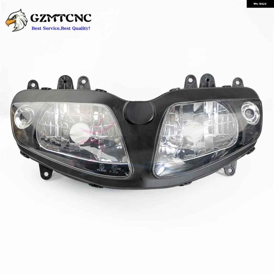 ブランド登録なし - 並行輸入品スズキ 2003-2011 SV650S SV1000S SV650 SV1000 自動二輪車 自動二輪車 向こう正面 上端照明ランプ 前照灯 1000 03-11 前照灯