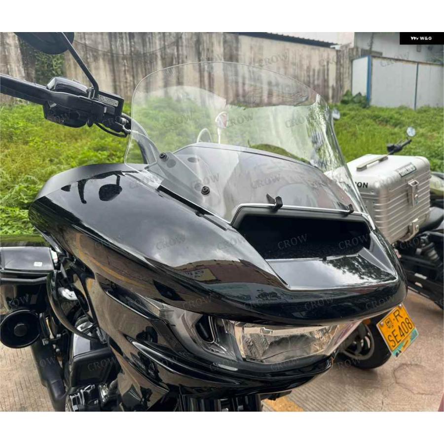 並行輸入品ハーレー ロードグライド FLTRX 2024 12インチ ウインドシールドスクリーン ハーレー CVO ロードグライド FLTRXSE 2023-24の画像