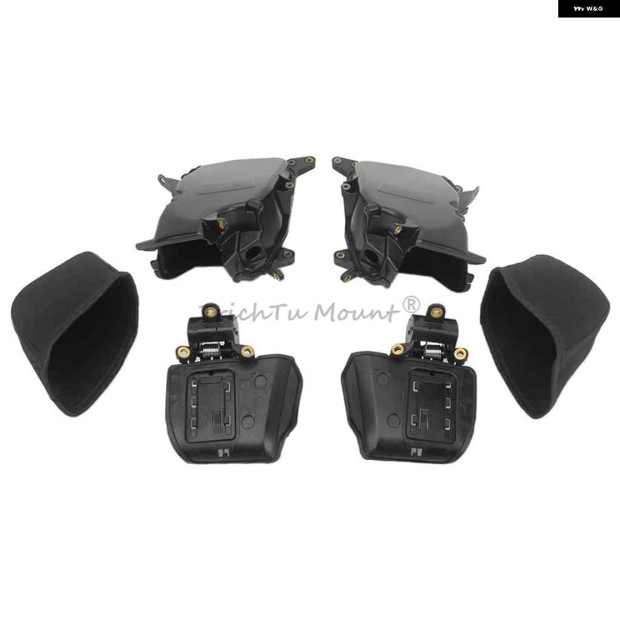 並行輸入品ハーレー ロードグライド 2023-2025 モデル ブラック ABS オートバイ バイク フェアリング ストレージ グローブ ボックス フェルトライの画像